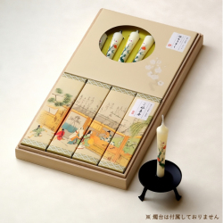 吟撰 仙年香絵ろうそくセット