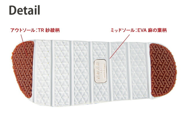 スニーカー 雪駄 YAMATO KOBO -cross- パナマメッシュ